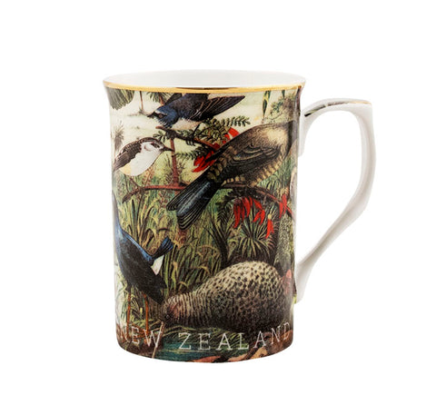 Native Birds NZ Ceramic Mug