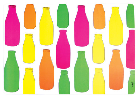 Milk Bottles Placemats: Set of four