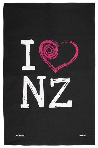 I Heart NZ Tea Towel