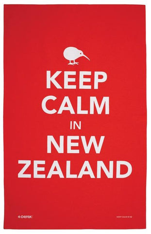Keep Calm in NZ Tea Towel