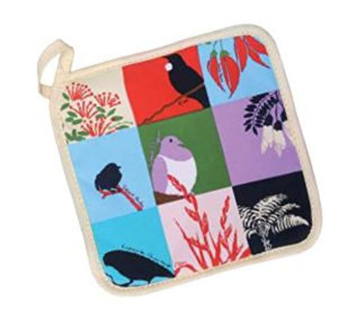 NZ Birds & Plants Pot Holder