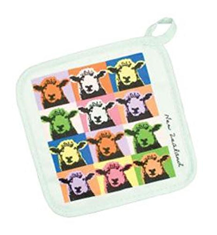 Pop Art Sheep Pot Holder