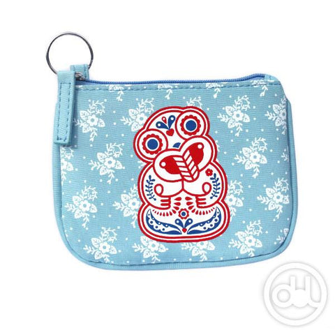 Vintage Coin Purse Tiki