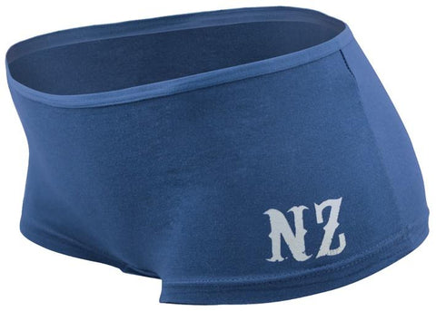 NZ Emblem Ladies Boxer Brief Teal