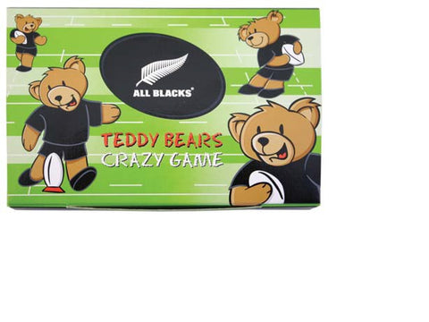 All Blacks Teddy Bears Crazy Game (9 Piece)