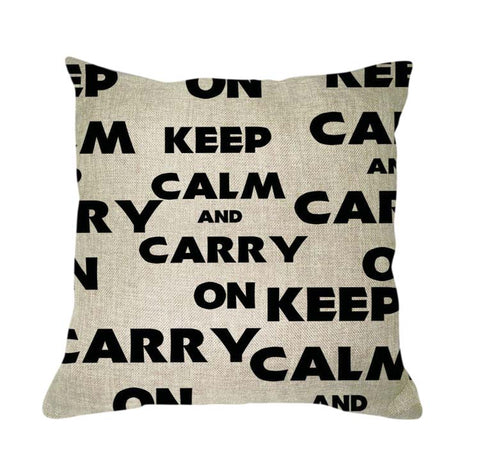 Keep Calm Cushion