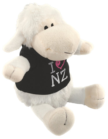 I Heart NZ T-Shirt Sheep Soft Toy