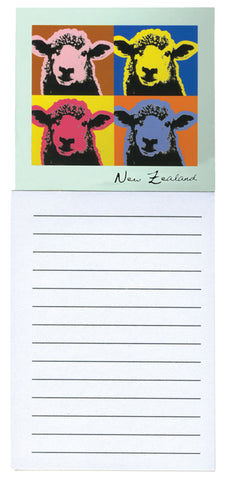 Pop Art Sheep Magnetic Notepad