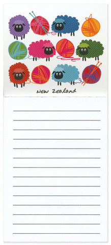Woolly Brights Magnetic Notepad