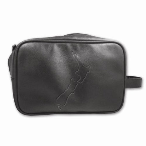 Men's Toiletries Bag NZ Map