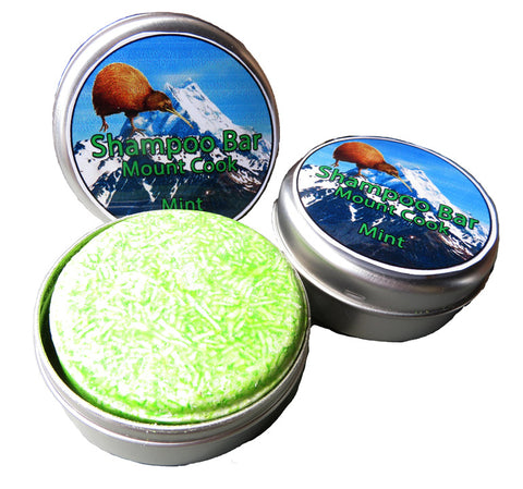 Mint Mount Cook Shampoo Bar