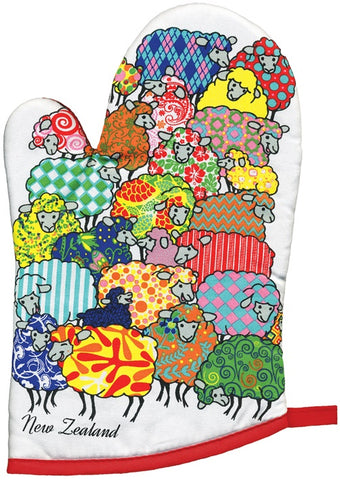 Psychedelic Sheep Oven Glove