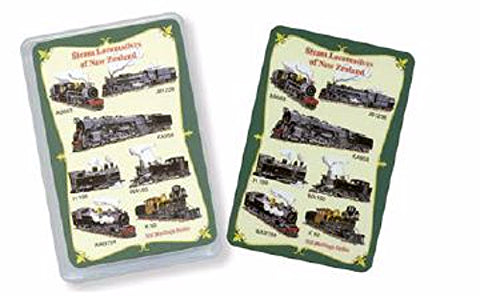 Playing Cards Steam Locomotives
