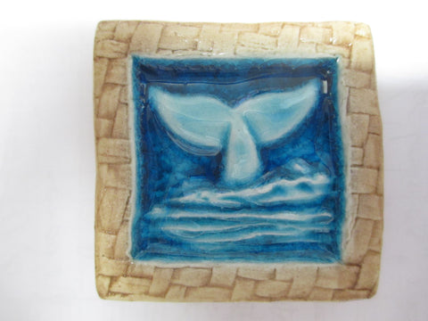 Ceramic Memory Tile: Whale Tail