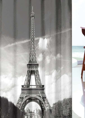 Paris Eiffel Tower Shower Curtain