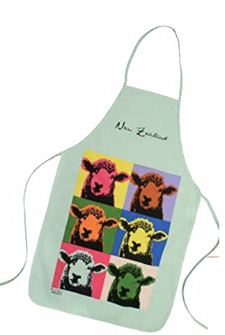 Pop Art Sheep Apron