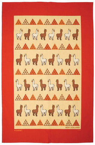 Alpaca Tea Towel
