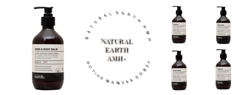 Natural Earth Hair & Body Care with Active Manuka Honey made in New Zealand